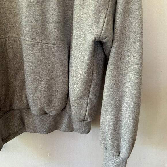 IDLT Perfect Hoodie Womens Medium Gray Double Layered Cozy Heavy Hooded - Picture 2 of 5